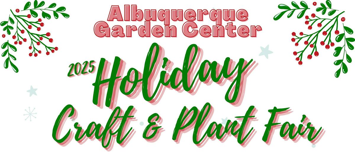 Holiday Craft & Plant Fair