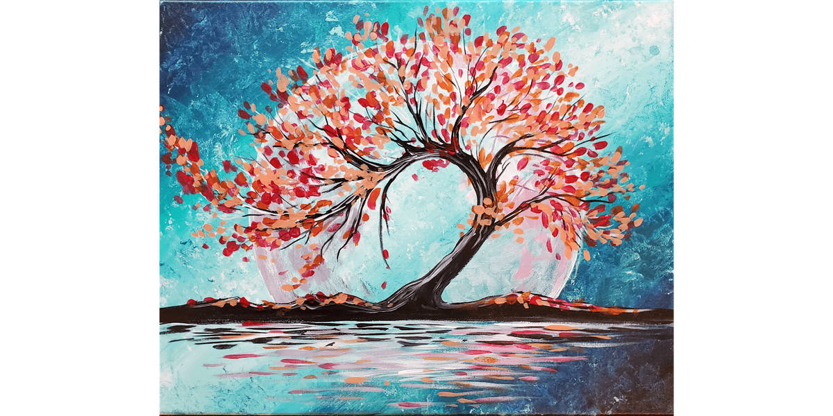 Moon Tree - Paint and Sip in Norfolk | Classpop!\u2122
