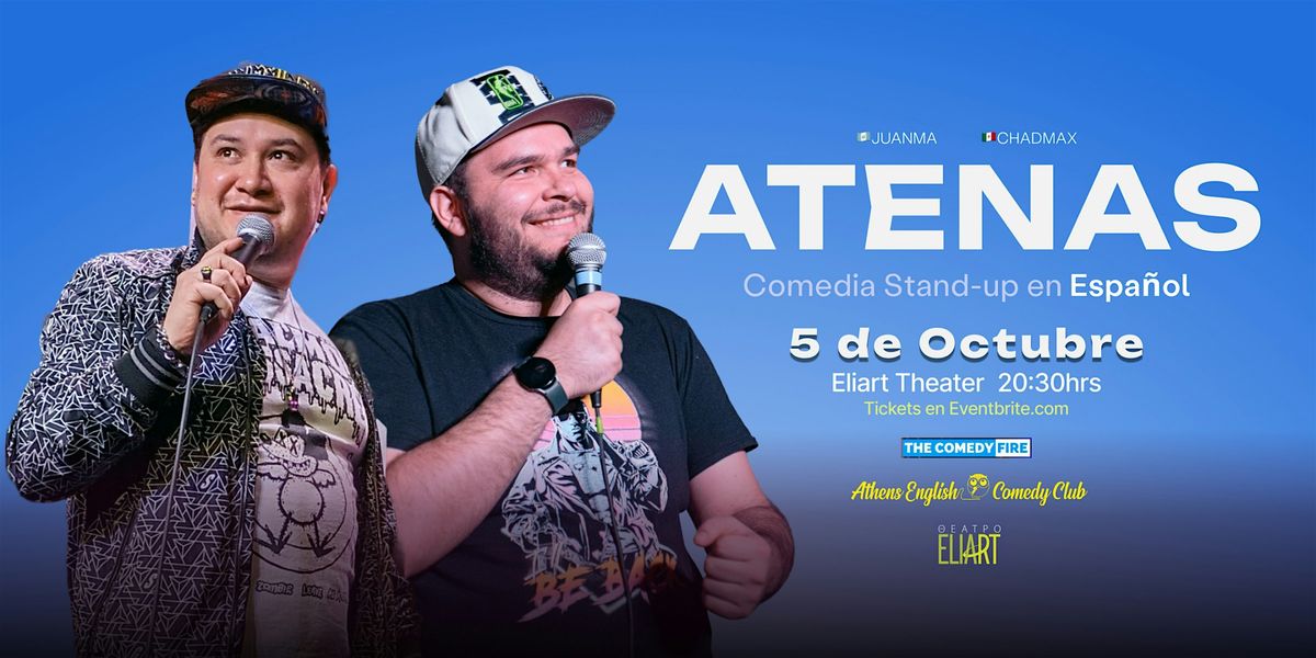 Atenas en Espa\u00f1ol #2 - Un show de comedia stand-up | De M\u00e9xico y Guatemala