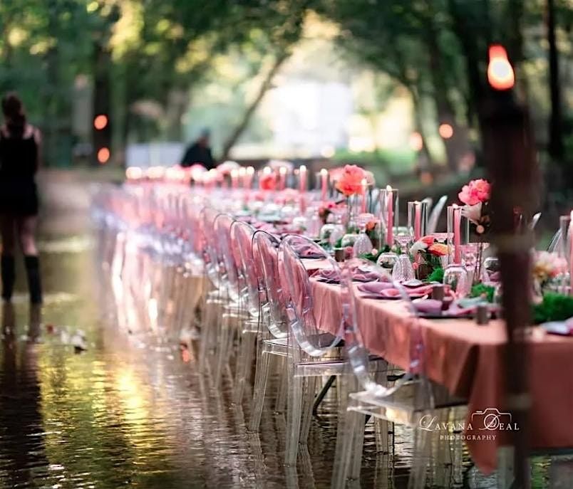 Dinner IN the Creek