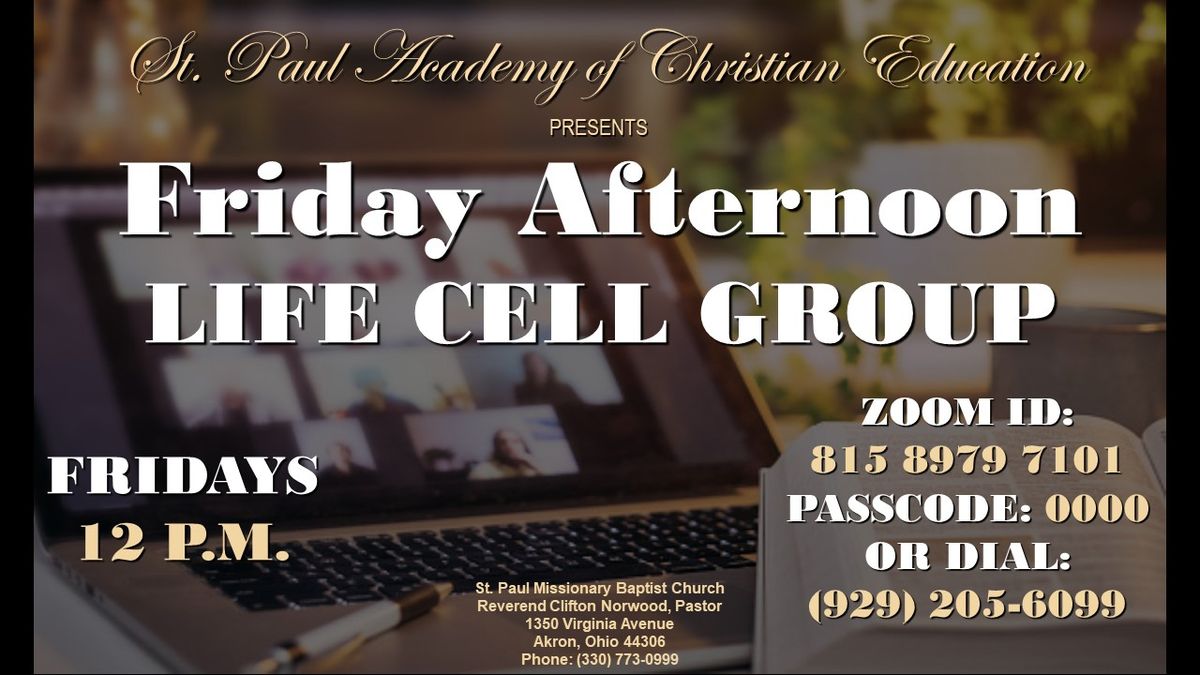 Life Cell Group | "Does Prayer Change Things?"