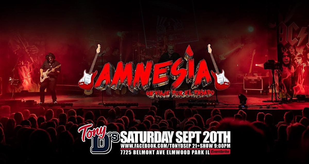 Amensia Spanish Rock at Tony D's