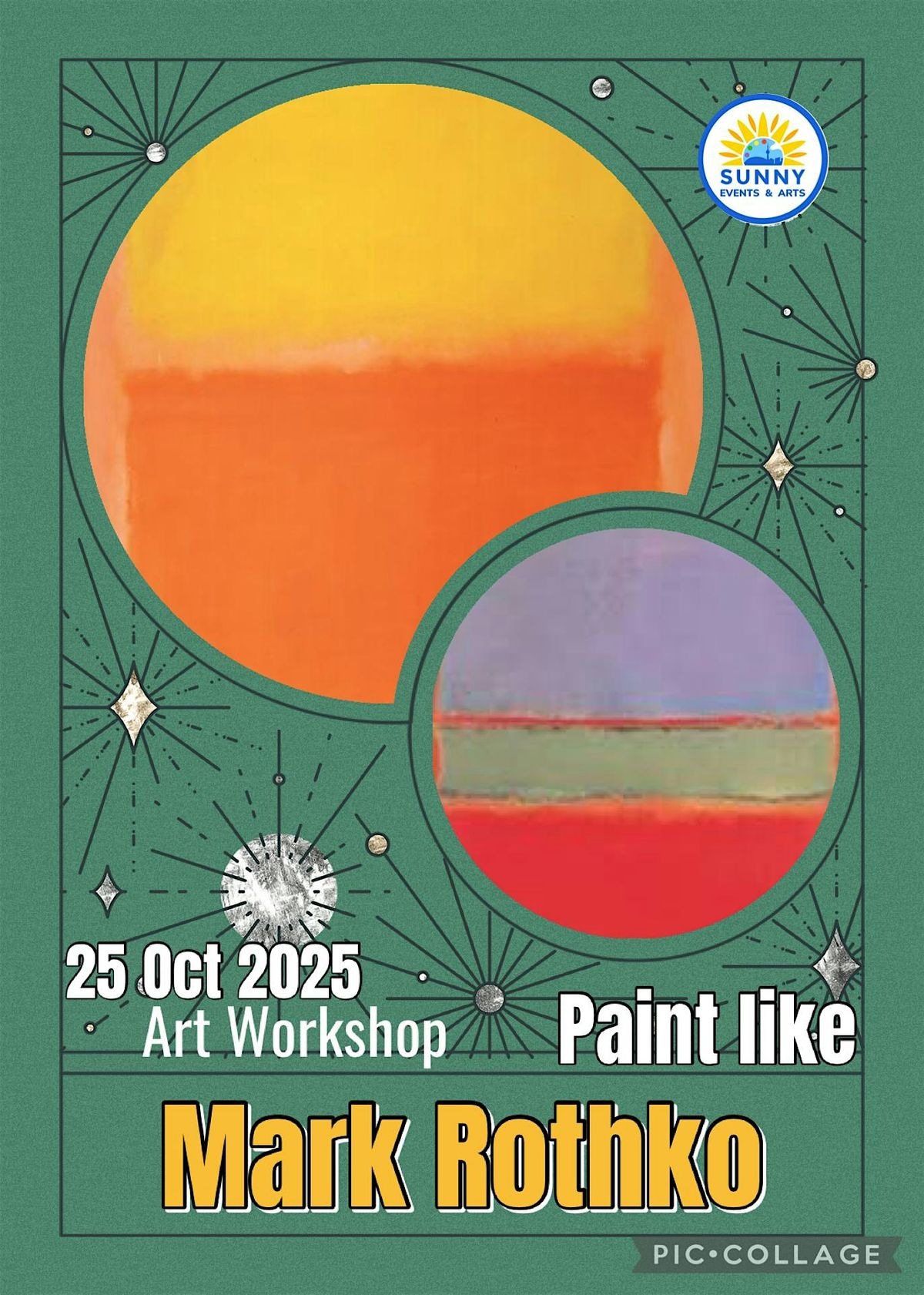 Art Workshop for adults Paint like Mark Rothko