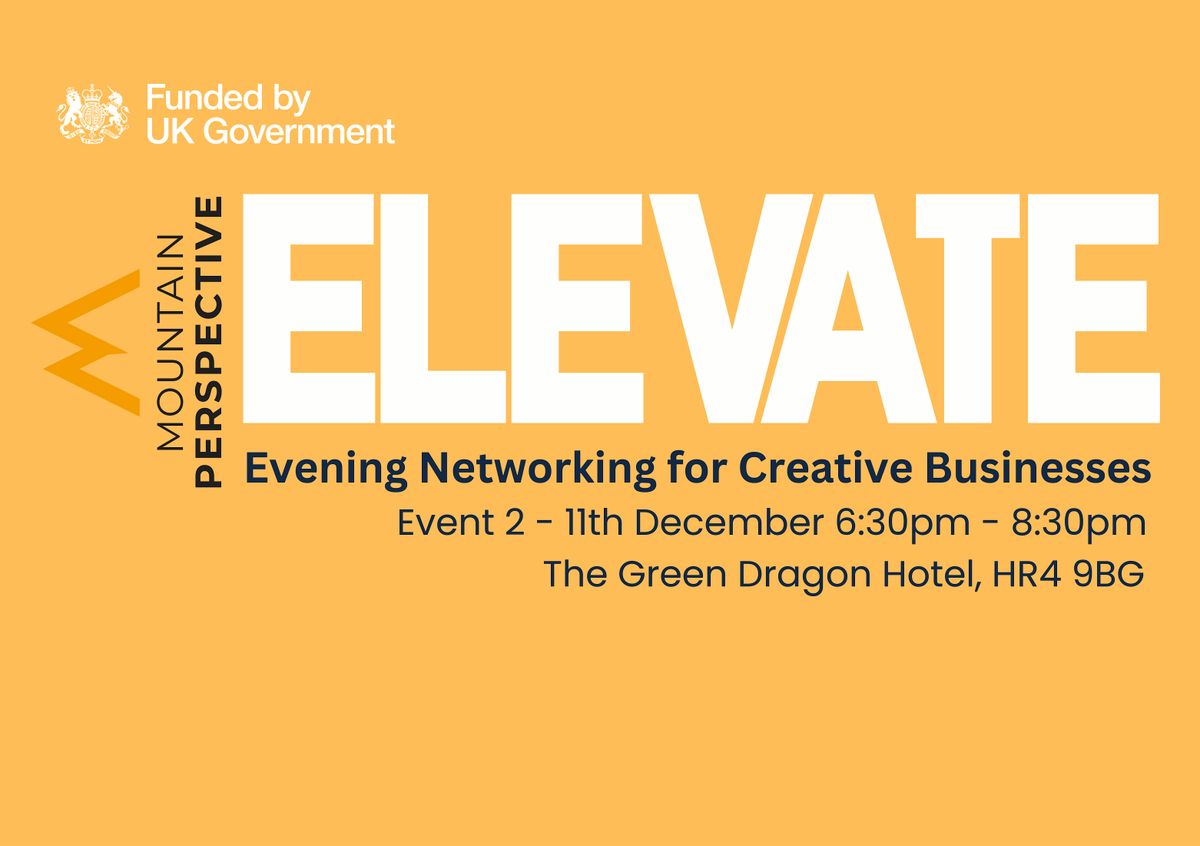 'Elevate' Evening Business Networking\u2019