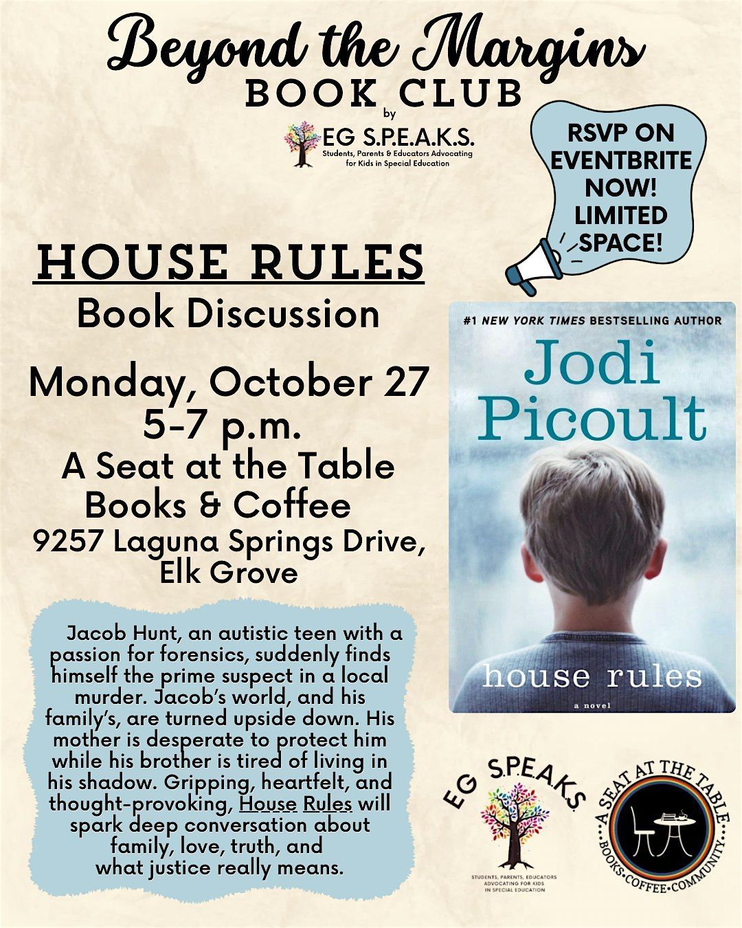 Beyond the Margins Book Club: House Rules