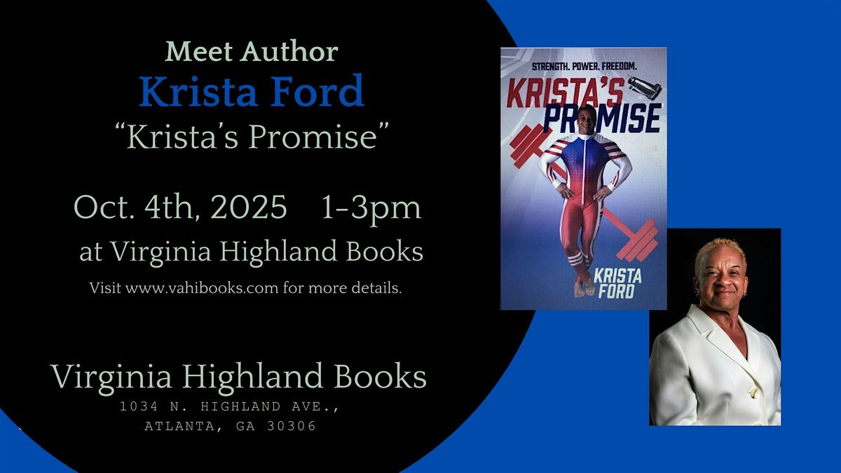Meet Author Krista Ford!