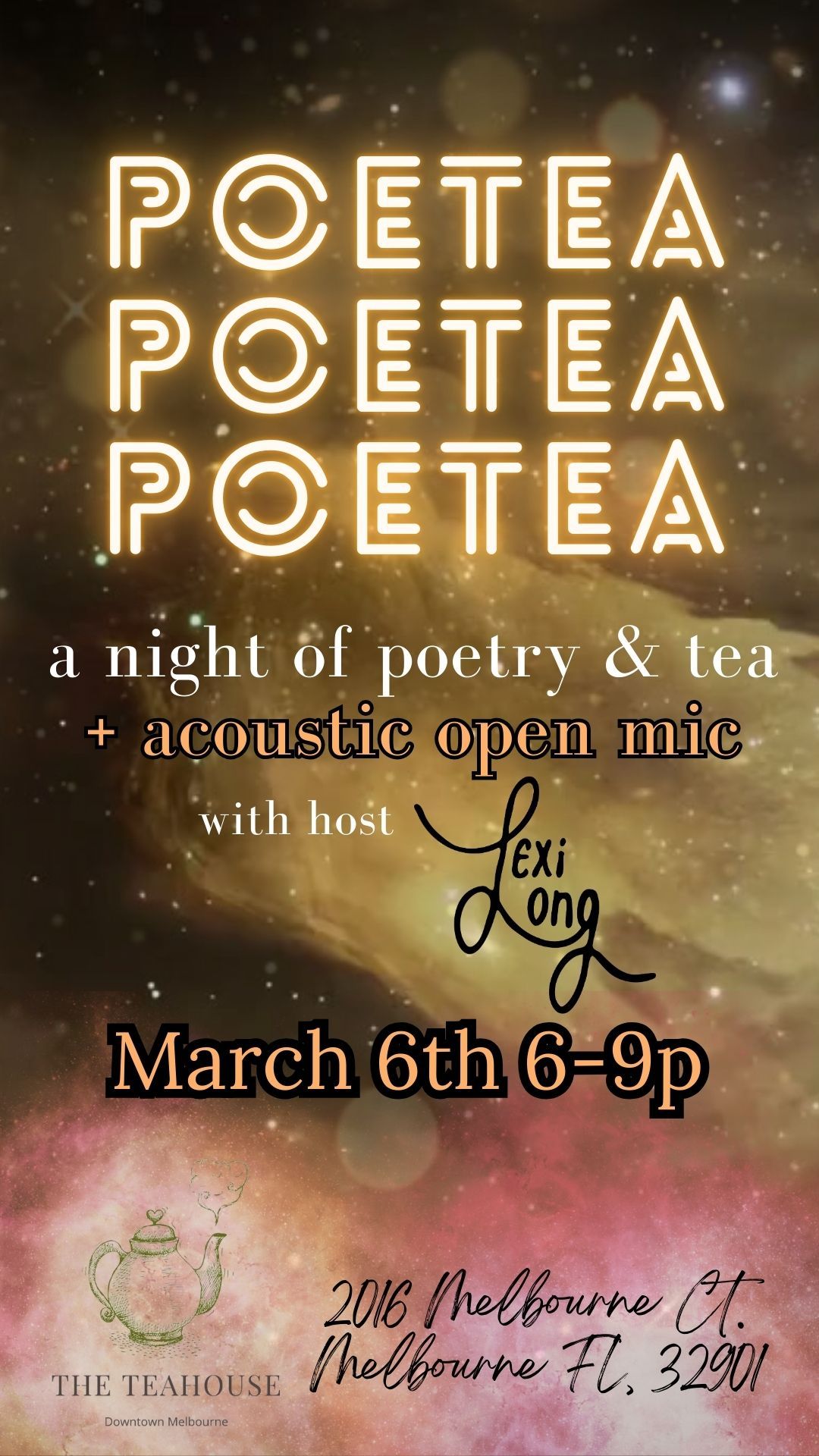 PoeTEA Open Mic 