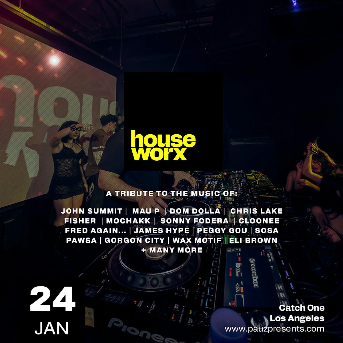 HOUSE WORX (House Music Anthems All Night Long!)