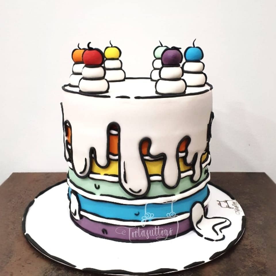 BETELT! - Cartoon cake - Rajzfilmtorta