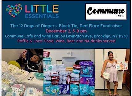 12 Days of Diapers: LE's Black Tie, Red Flair Fundraiser at Commune NYC