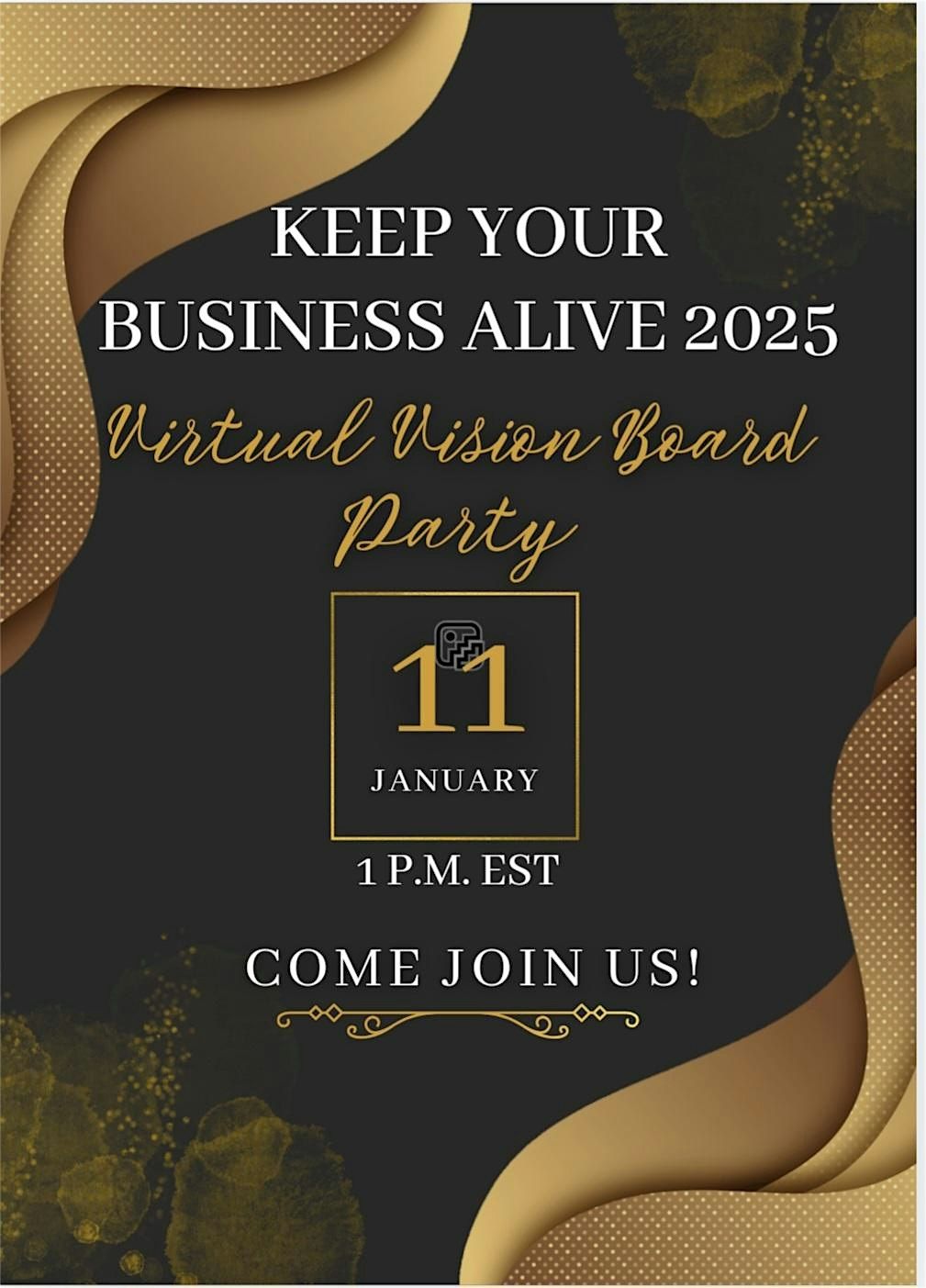 Keep Your Business Alive in 2025: Vision Board Party