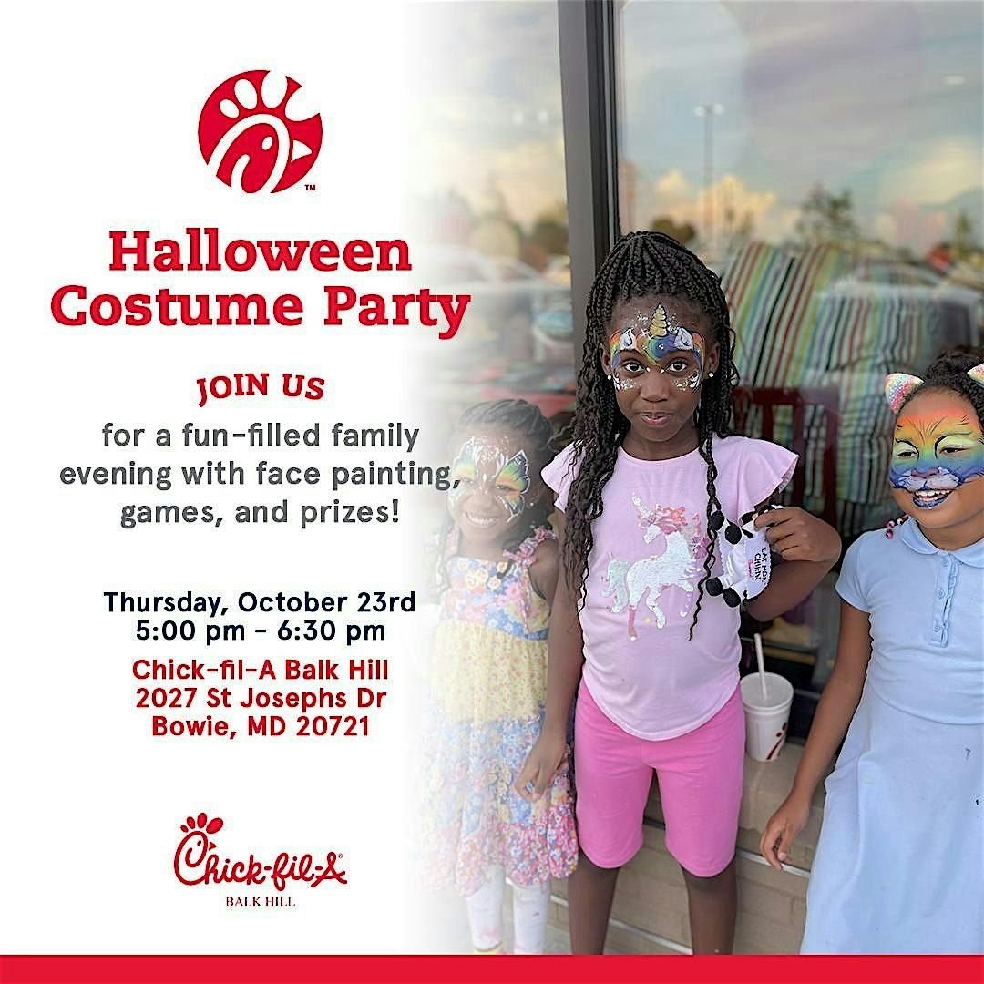 Chick-fil-A Balk Hill Halloween Costume Party
