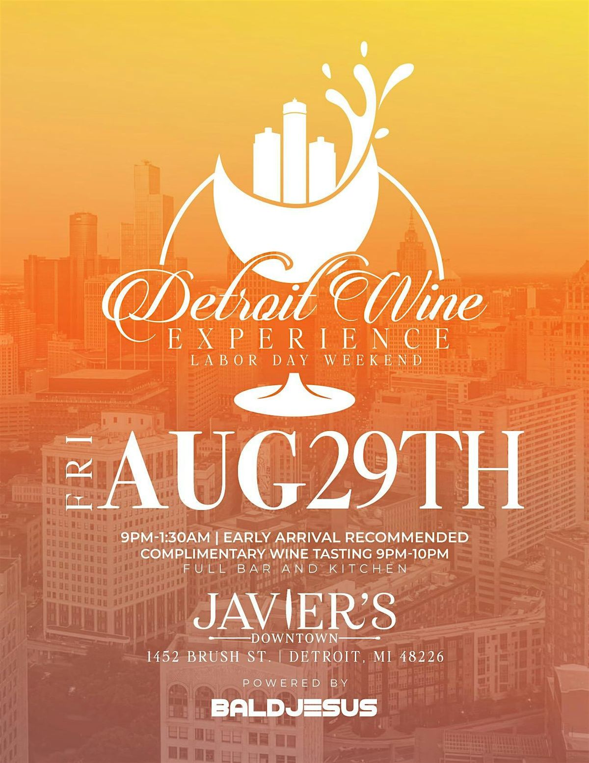 Detroit Wine Experience #8 Labor Day Weekend