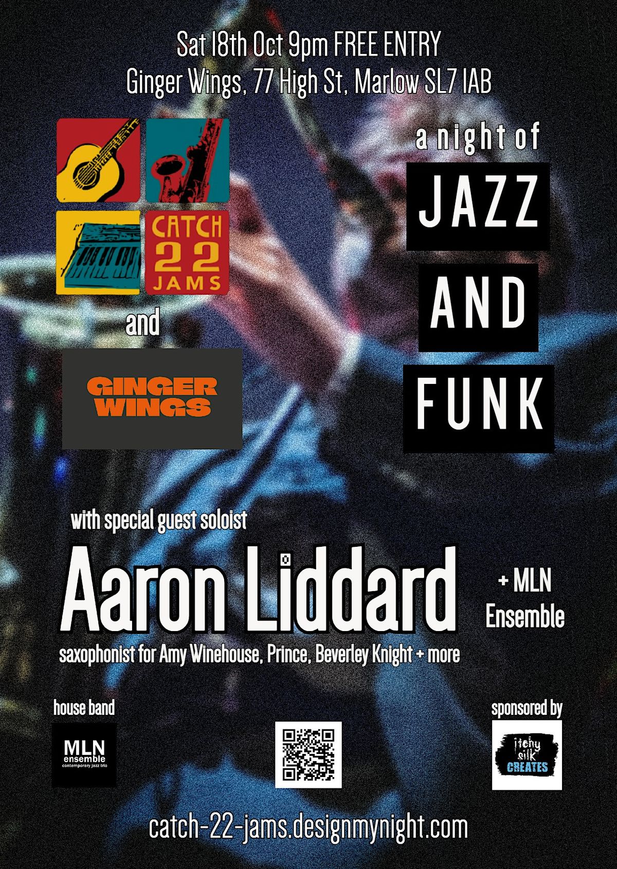 Catch 22 Jams at Ginger Wings ft. Aaron Liddard