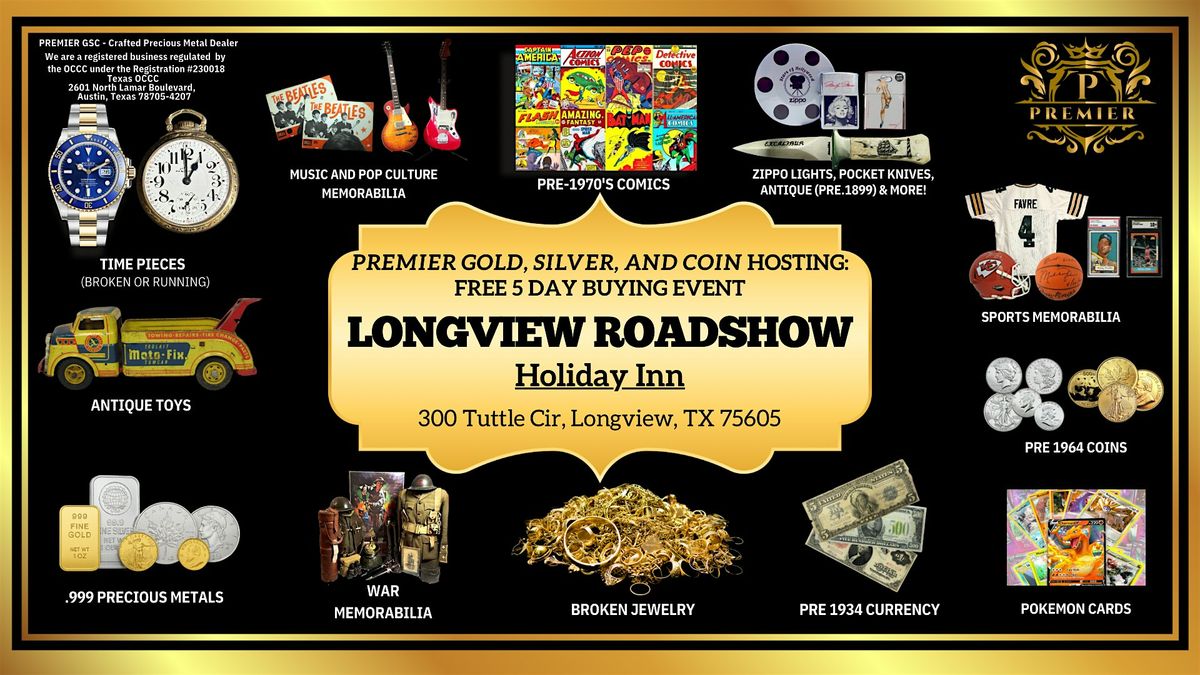 Longview, TX FREE 5- Day Event