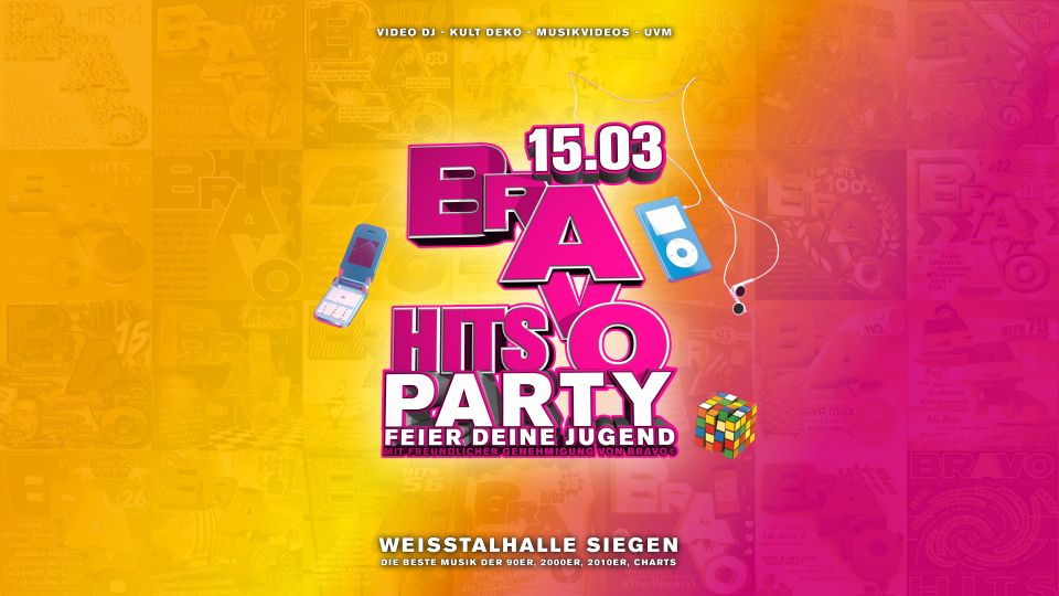 BRAVO HITS PARTY - Feier Deine Jugend