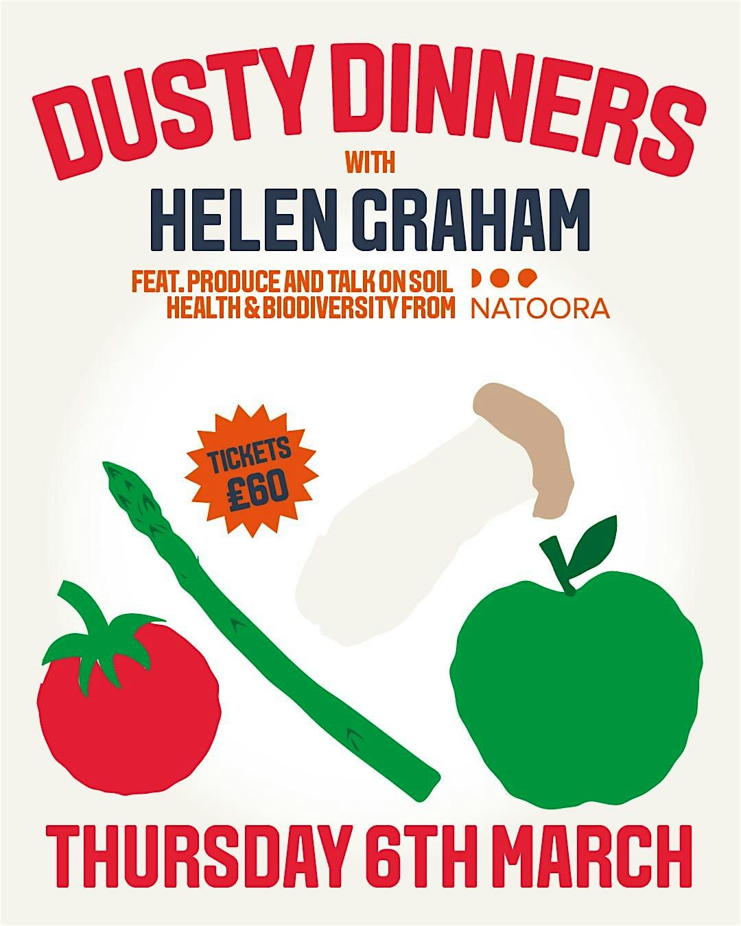 Dusty Dinners with Helen Graham & Natoora