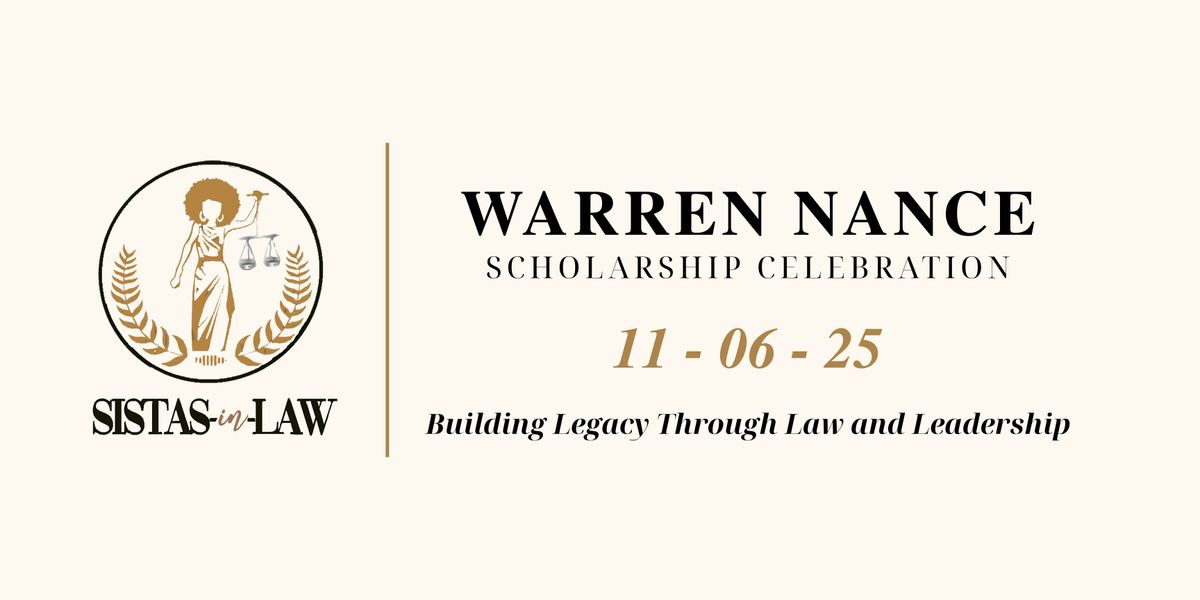 Inaugural Warren Nance Scholarship Celebration