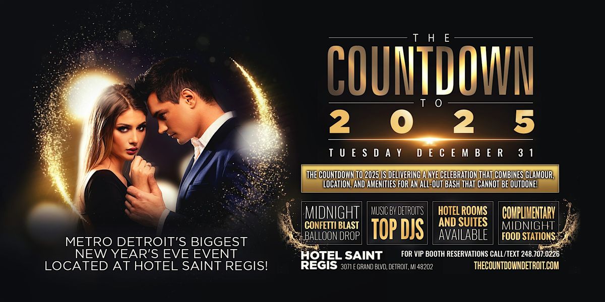 Skyline Salsa presents: NYE: The Countdown to 2025 Hotel St. Regis!