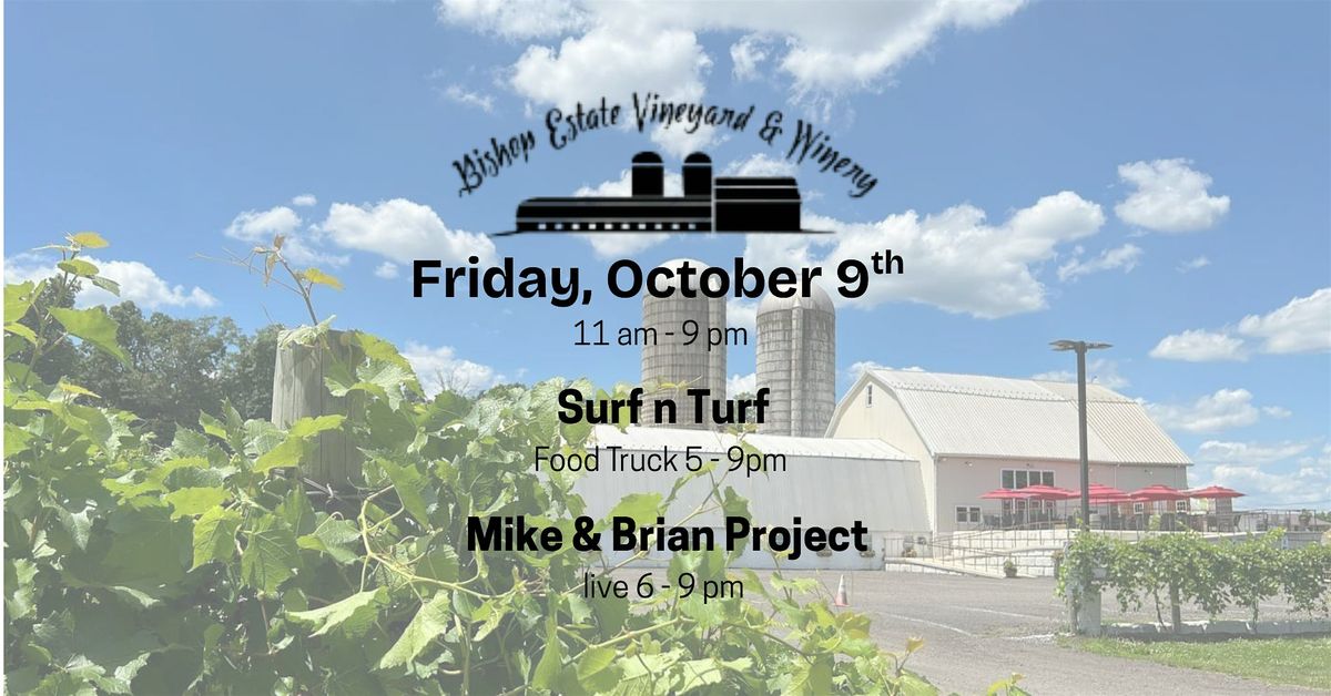 Surf n Turf Food Truck w\/Mike & Brian Project at Bishops