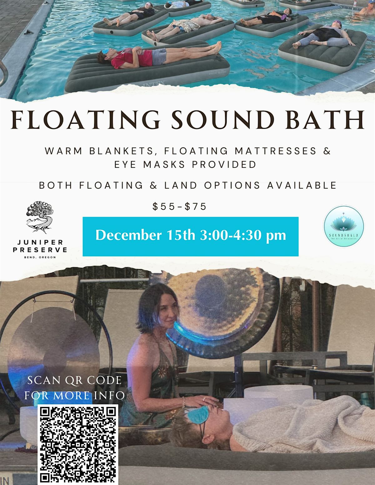 Floating Sound Bath - at Juniper Preserve