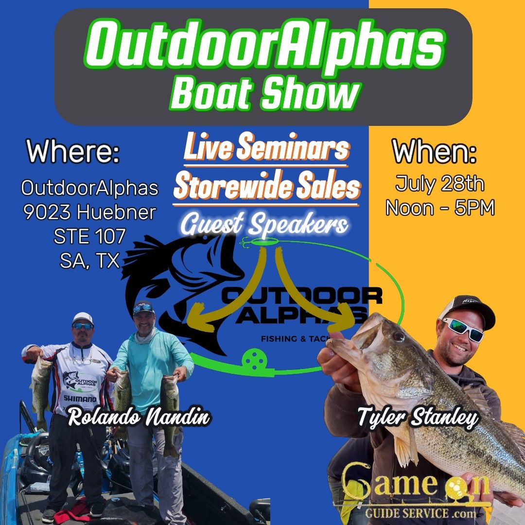 OutdoorALphas: Boat Show