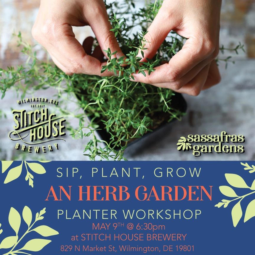 \ud83c\udf3f Herb Planter Workshop: Sip, Plant, Grow! \ud83c\udf31