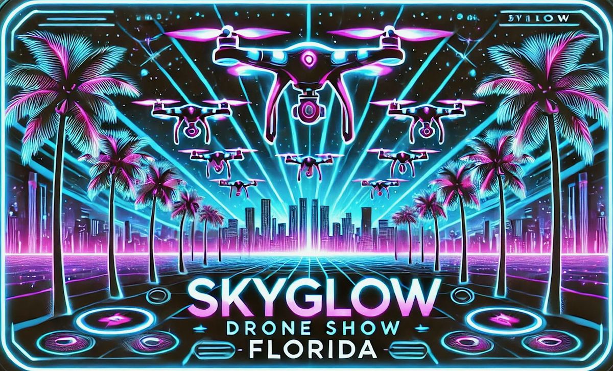 SkyGlow Drone Show @ Warbirds Over Flagler