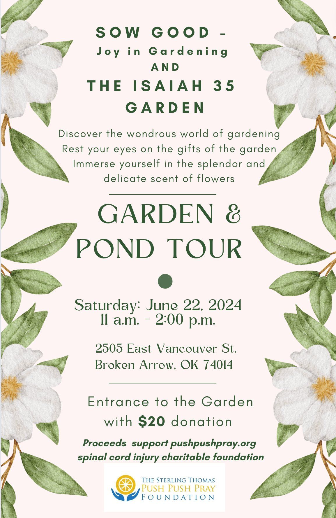 Garden & Pond Tour