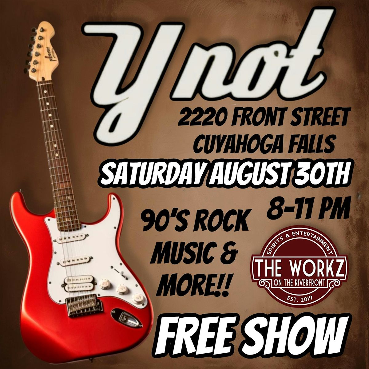 YNOT LIVE SHOW (90'S AND MORE)