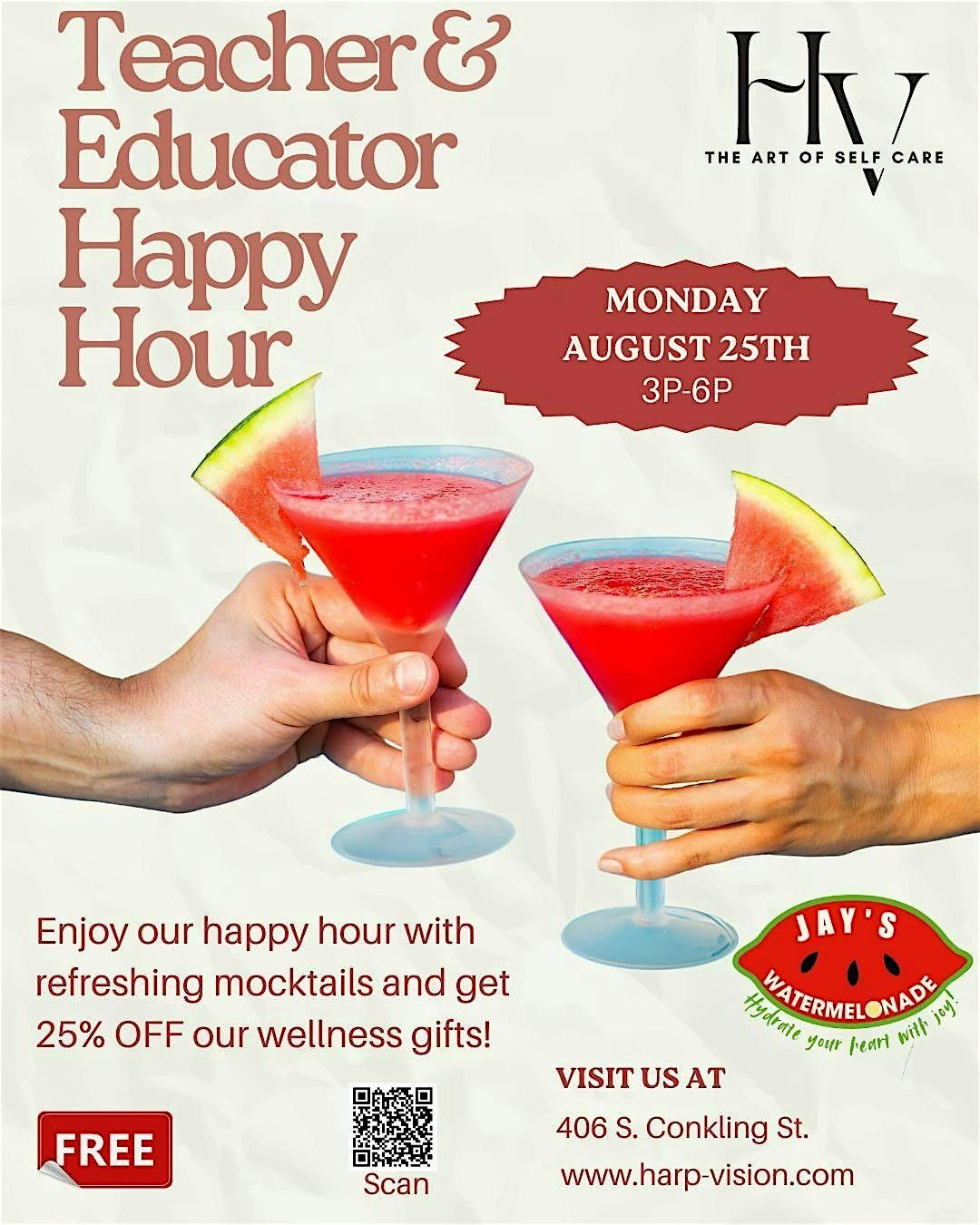 Teacher & Educator Happy Hour