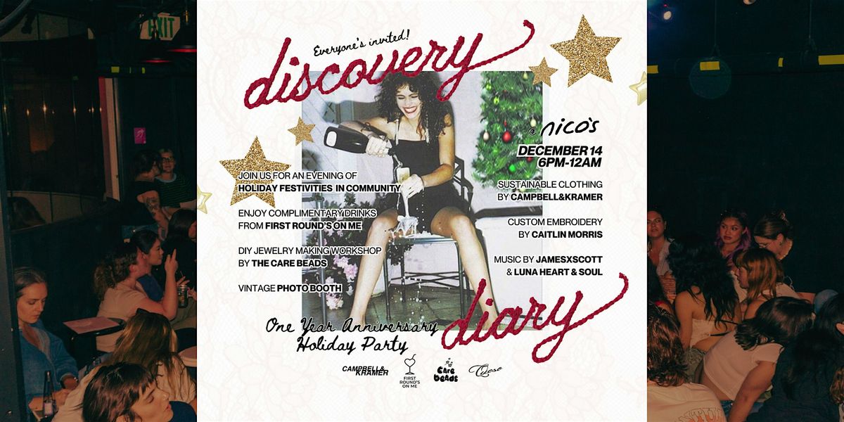 Discovery Diary HOLIDAY PARTY ft dancing, mixing, mingling, shopping & more