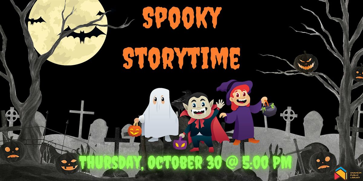 Spooky Storytime at Ponderosa Joint-Use Branch