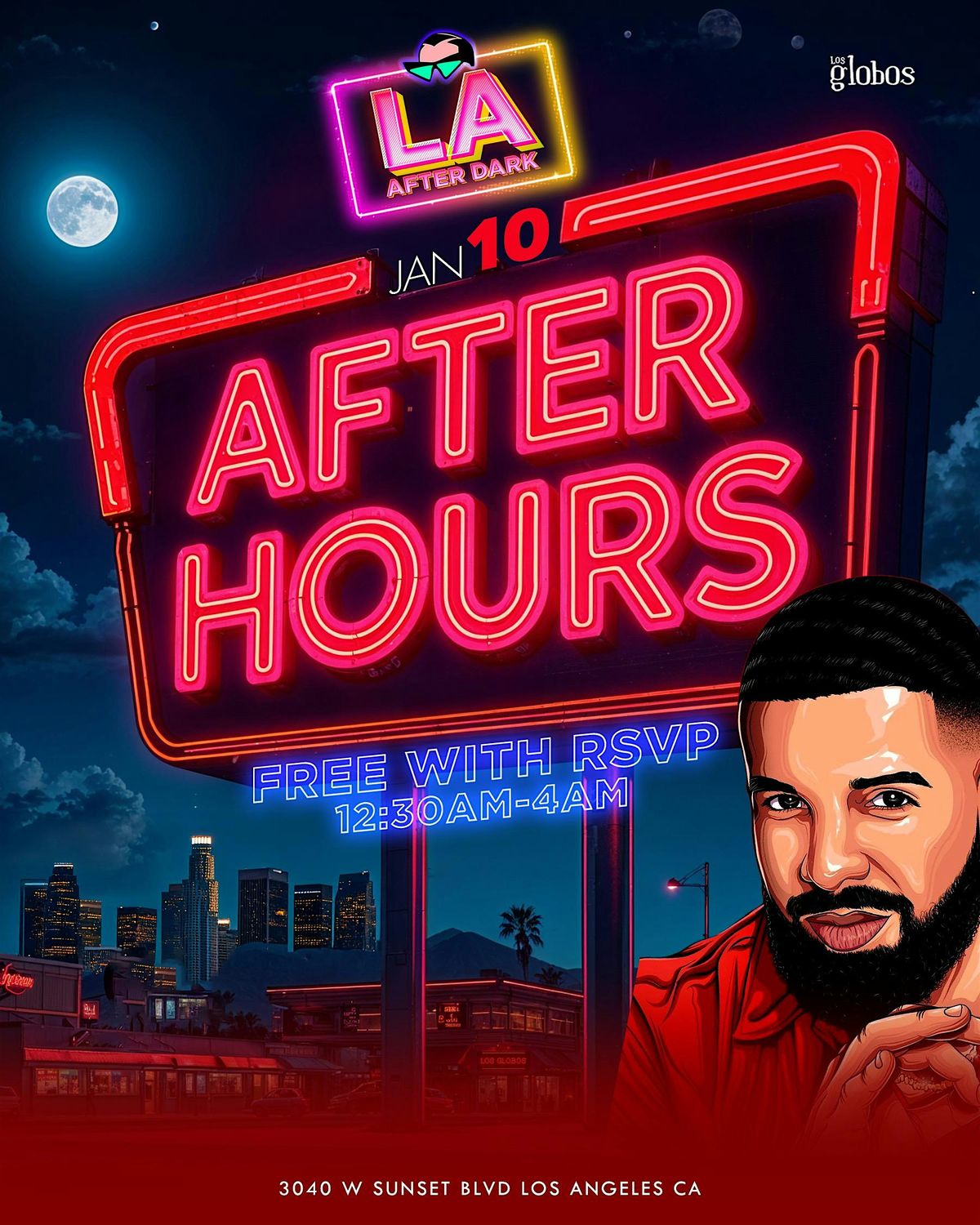 18+ FRIDAY LA AFTER DARK AFTER HOURS 11:50PM-4AM