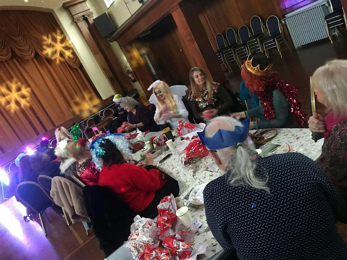 Christmas community meal and karaoke