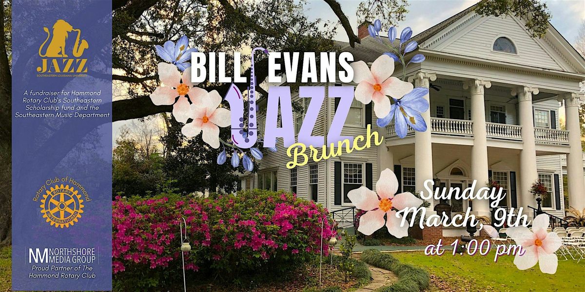 Bill Evans Jazz Brunch March 9th