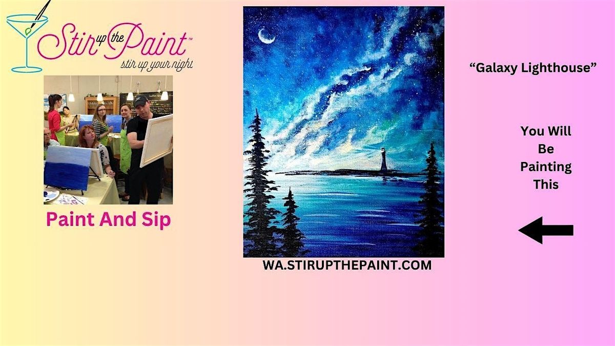 Seattle Paint and Sip, Paint Party, Paint Night  On The Seattle Waterfront