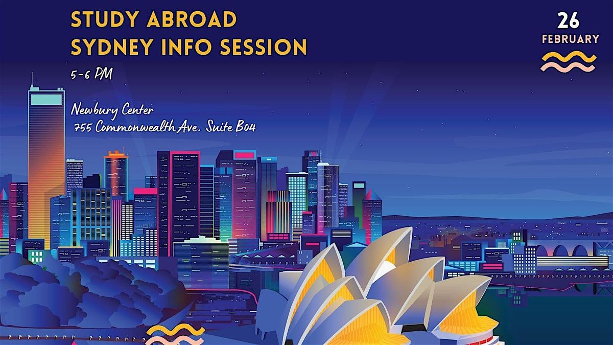 Study Abroad Sydney Info Session