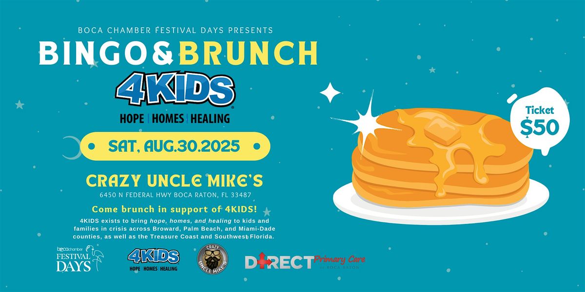 Brunch & Bingo Benefitting 4KIDS