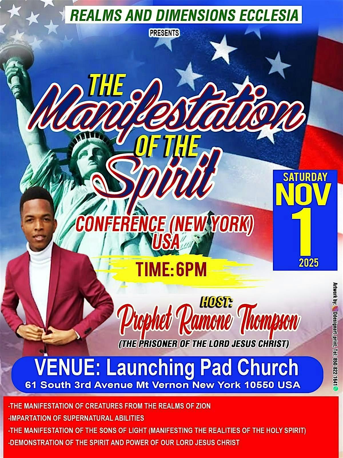 The Manifestation of the Spirit Conference NY