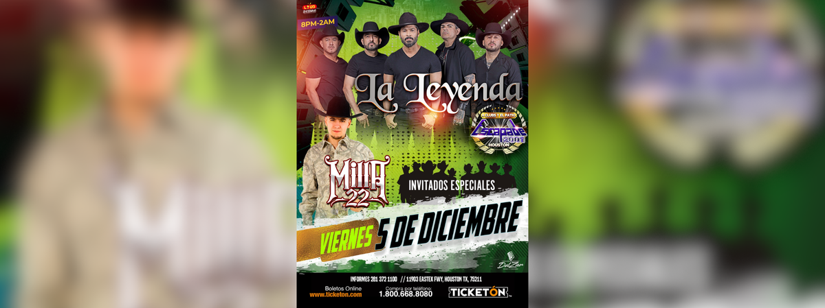 LA LEYENDA , MILLA 22 Y MAS 