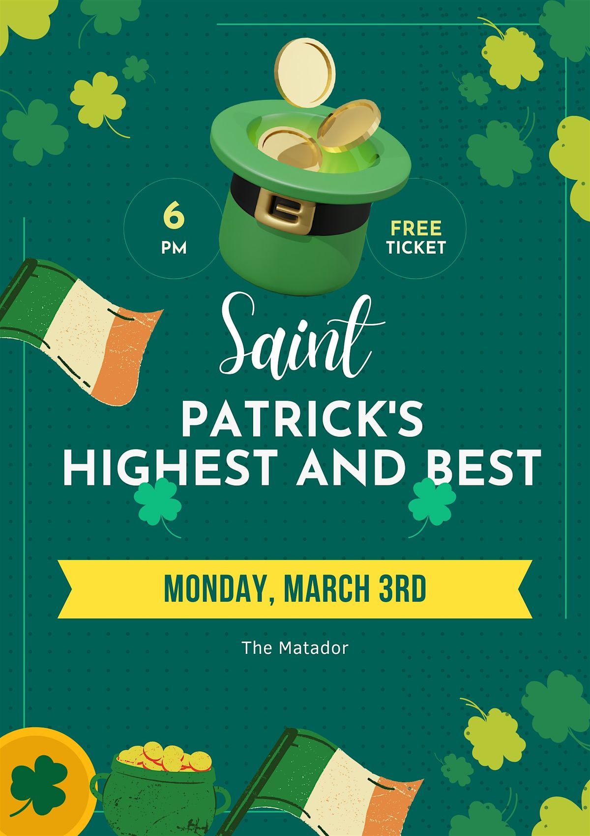 St Patrick's Highest and Best