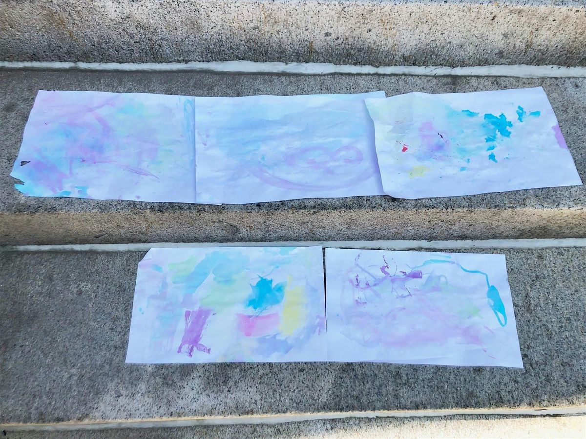 Summer Preschool Programs at the Waterworks: Ice Painting