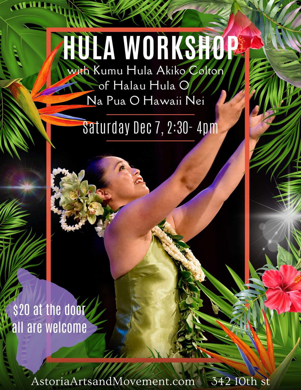 Hula Workshop with Akiko Colton at the AAMC