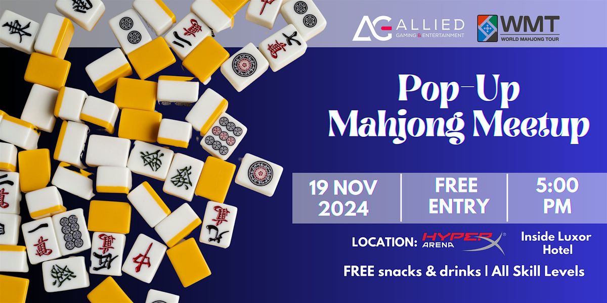 Pop-Up Mahjong Meetup