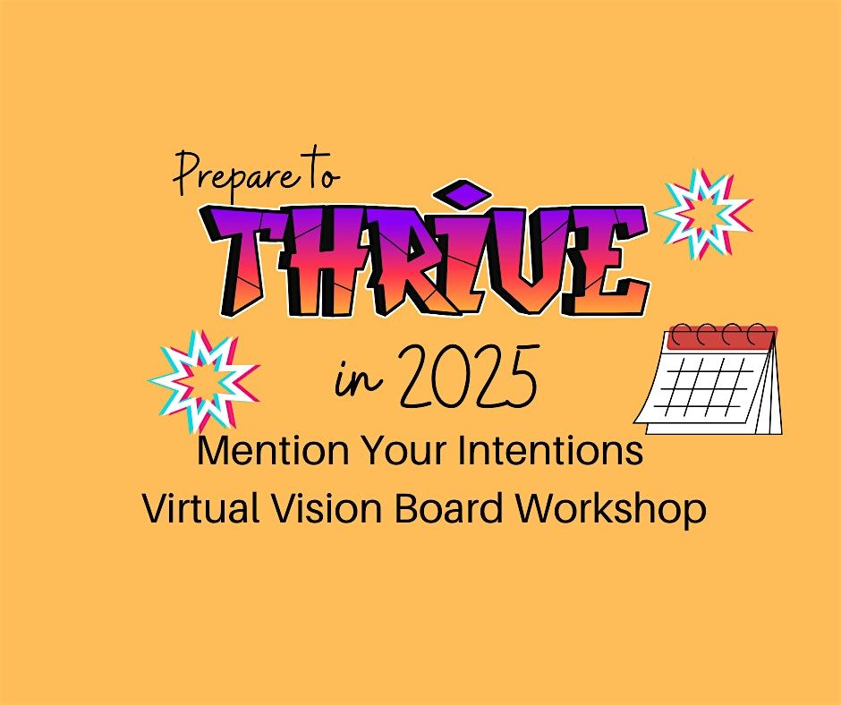 2025 Virtual Vision Board Workshop