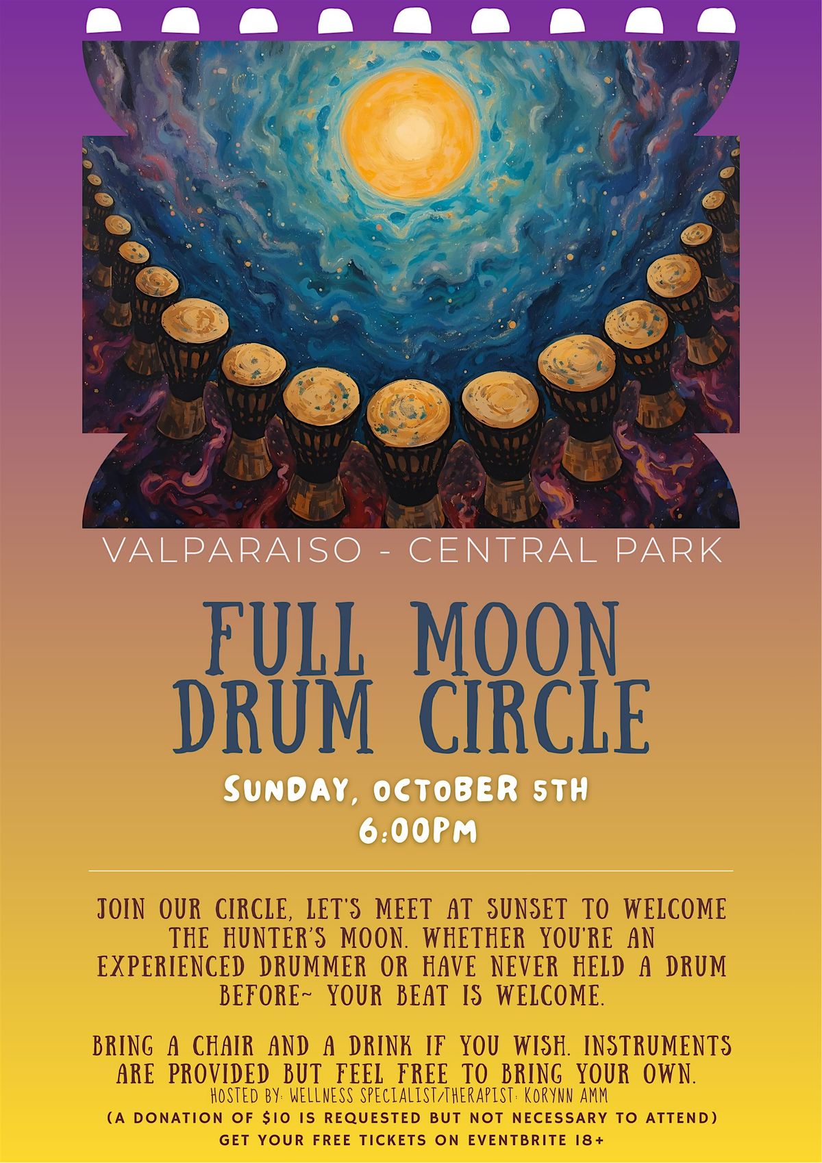 Full Moon Drum Circle