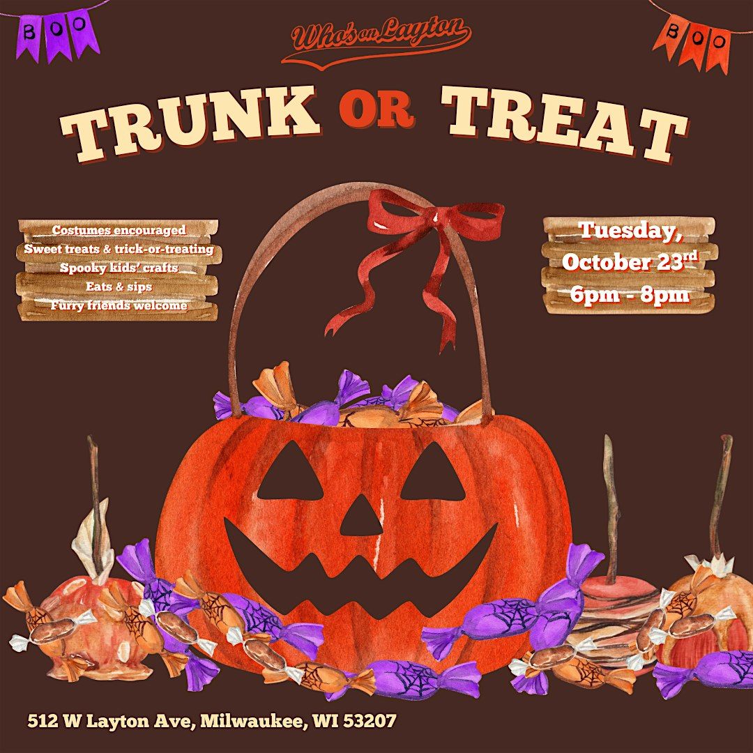 Trunk or Treat at Who\u2019s On Layton