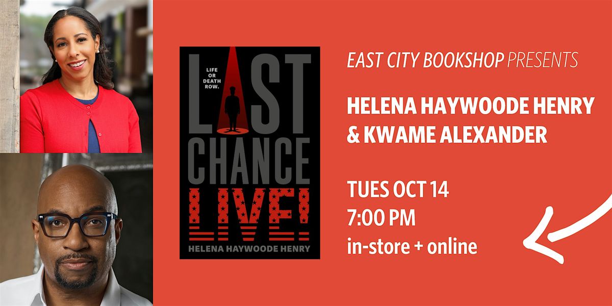 Hybrid Event: Last Chance Live, Helena Haywoode Henry