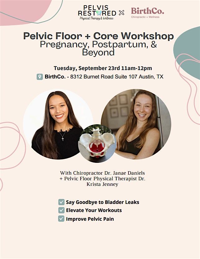 Pelvic Floor + Core Workshop